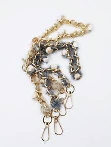 Diy Fashionable Chain For Mobile Phone, Clothing, Bags, Shoes, Hats, Accessories, Shoulder Strap - Blue - View 2