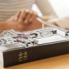 Cruz cristiana de pie acrílico, regalos inspiradores con versículos de la biblia y oraciones. Regalos cristianos con temática de girasol para mujeres, hombres, amigos, mamá, esposa y colegas (Estilo atractivo)