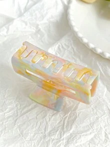 1 件/組彩色醋酸纖維髮夾,適合優雅甜美的髮型,適合夾住後腦勺的頭髮,製作髮髻等。 - 彩色 - 查看 2