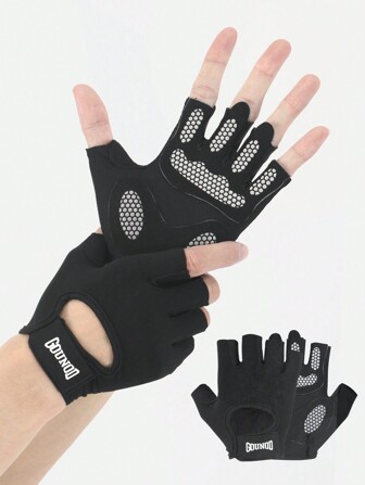  GOUNOD 1 Pair Weight Lifting Full Palm Gloves , Workout Gloves For Gym, Cycling, Exercise, Super Lightweight For Men And Women.