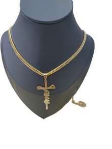 Men's Necklace Sets - Vàng - Xem 1