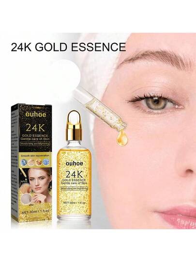 24k ゴールド フェイシャル エッセンス 美容液 30ml 毛穴ケア 保湿