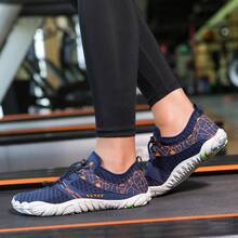 Men's Hiking Sports Fitness Shoes: Perfect For Home Fitness & Comprehensive Training! - Blue - View 5