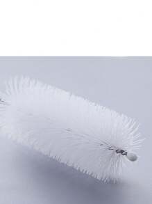 10 件不鏽鋼尼龍管刷、嬰兒奶瓶杯清潔刷、多功能鬃毛刷套裝 - 白色 - 查看 3