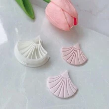 1pc Polymer Clay Diy Tool - Soft Pottery Earring Mold (Model: Yg61) - White - View 6