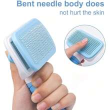 1支宠物美容刷，犬猫专用去毛工具，一键去除松散底毛，宠物美容工具