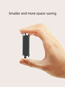 1入組磁吸式防滑汽車空氣出口手機支架 - 銀色 - 查看 7