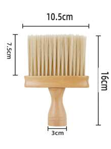 Cleaning Brush For Car Interior Air Conditioning Outlet, Soft Bristle Brush For Seats Gap Dust Removal, Computer Keyboard Cleaning Brush - Beige - View 2