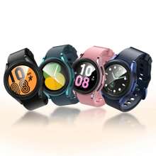 保护壳适用于三星 Galaxy Watch 6 Classic 43 毫米 47 毫米 TPU 屏幕全方位保险杠外壳时尚兼容 Galaxy Watch 6 保护套 - 午夜藍 - 查看 4