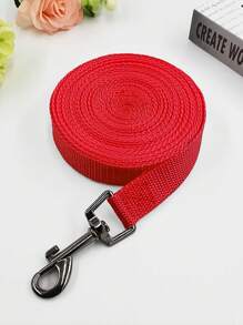 HOLAPET 1pc Pet Traction Rope Dog Leash Tracking Leash - Red - View 1