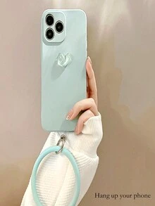 1 件多色矽膠手環、鑰匙圈和手機殼配件,適合戶外運動和防丟用途 - 淡青色 - 查看 3