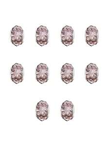 10入組女性日常配件,多色切割珠子適用於diy手鍊、項鍊、吊墜製作 - 串珠 - 查看 19