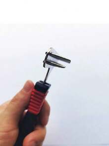 1pc Double Row Dog Comb For Long And Thick Hair, Suitable For Teddy, Golden Retriever, Alaskan, Samoyed, Medium And Large Dogs, Pet Supplies For Pet Use Only - Black - View 5