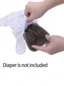 1/2/4/10/12 piezas Almohadilla de cambio de pañales de carbón de bambú para bebé, 4 piezas Estera de cambio de pañales reutilizable de fibra de bambú - Gris Oscuro - Ver 6