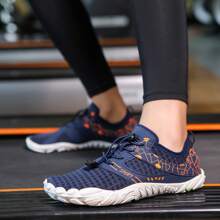 Men's Hiking Sports Fitness Shoes: Perfect For Home Fitness & Comprehensive Training! - Blue - View 4