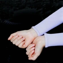 Mangas anti UV para los brazos para protección solar cuando se anda en bicicleta, enfriamiento y protección solar, transpirable, protectora para la piel, repelente de insectos, a prueba de viento, de secado rápido, talla única para todos, adecuada para ciclismo, deportes, fitness, senderismo - Multicolor - Ver 7