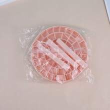 1支圓形畫筆筆立架,卡通造型畫筆架,適用於油畫,水彩和水粉畫 - 白色 - 查看 10