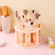 1支圓形畫筆筆立架,卡通造型畫筆架,適用於油畫,水彩和水粉畫 - 白色 - 查看 5