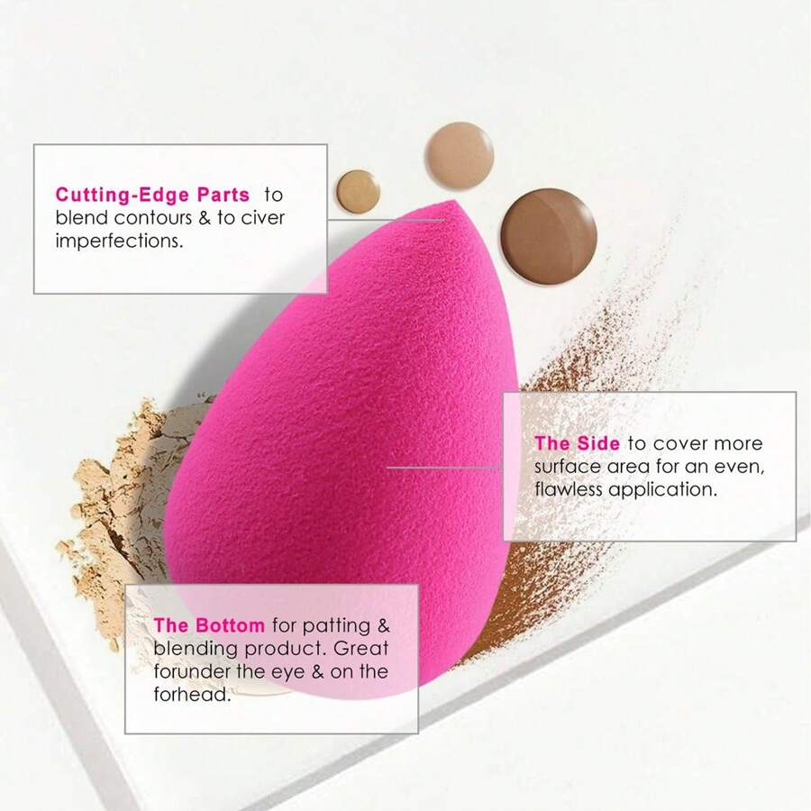 Super BIGGER Makeup Beauty Sponge Blender, Foundation Makeup Sponge For