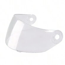 白色摩托車頭盔 - 白色 - 查看 4