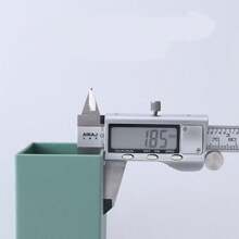 1pc Wall-Mounted Pen Holder Stationery Organizer Storage Box For Desktop, Office, Phone Charging - Red - View 6