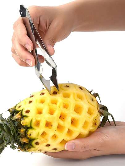 1pc Pineapple Peeler Pineapple Clip Pineapple Shovel To Remove Seeds To Remove Seeds And Eye Gougers