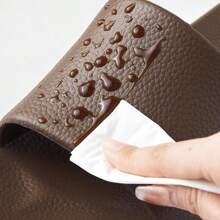 男士家居拖鞋休閒室內防滑動物印花棕色鞋子男拖鞋夏季鞋 - 棕色 - 查看 4