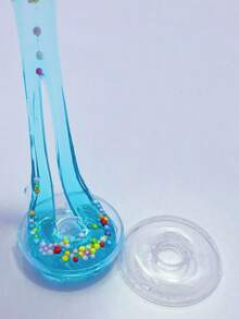 1pc Random Color Donut Shape, Set Of 3 Foam Clay, Clear Mixture Glue, Crystal Mud, Beads, Sequins, Slime Supplies For Handmade Diy Birthday Gifts - Multicolor - View 4