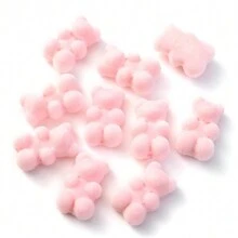 10 cái 12x18mm Đổ xô Kẹo Gấu Spacer Hạt Theo chiều dọc Lỗ Acrylic Hạt Đối với Làm đồ trang sức Vòng tay Dây chuyền DIY Hoa tai - con gấu - Xem 9