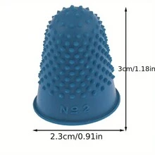 5pcs High Temperature Resistant Rubber Finger Gloves To Prevent Fingerprints, Protect Fingers From Pockmarks, Count Money And Turn Pages Without Leaving Fingerprints, Practice Guitar Gloves, Beaded Without Leaving Fingerprints And Sweat Stains, Easy To Open The Sealed Plastic Bag, Take A Shower To Isolate The Water When The Hands And Toes Are Injured To Prevent Infection - Multicolor - View 4