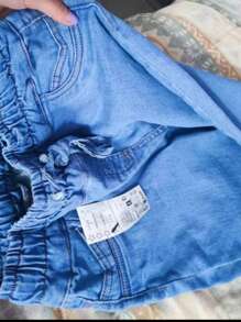 Pantalón jogger mezclilla - Azul - Ver 2