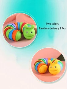 1 pièce Jouet de slime arc-en-ciel, jouet anti-stress pour enfants et adultes, convient aux enfants de 2-3 ans, 4 ans, 5 ans, 6 ans, 7 ans, 8 ans, peut être utilisé comme cadeau d'anniversaire/fête des enfants (couleur aléatoire), jouet pour bébé, fournitures pour bébé, jouet de voyage amusant, bon rapport qualité-prix, cadeau de Noël, cadeau pour bébé - Modèle A - Voir 10