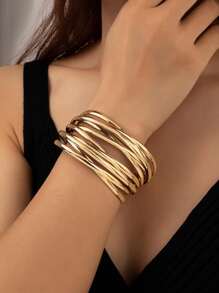 Luxury And Stylish Bracelet - Silver - View 3