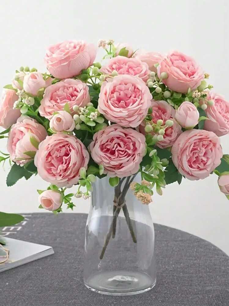 HDGSAFD 30 Fiori di Simulazione Decorativi per Torte, Fotografia, Accessori Fai Da Te, Posizionamento Familiare - Artificiali
