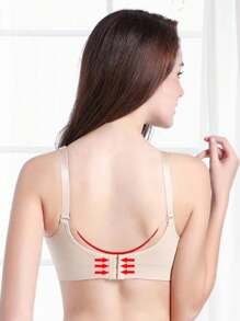 3 pezzi/pacco reggiseno di allattamento per maternità, facile apertura frontale per l\"allattamento, reggiseno per pompaggio del latte senza mani, reggiseno comodo per il sonno per la mamma