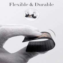 1 张黑色扑克牌，防水扑克牌和灵活扑克牌，带盒子，非常适合派对、游戏、万圣节/感恩节/圣诞节礼物，适合万圣节/圣诞节/感恩节的成人派对游戏 - 黑色 - 查看 3