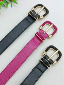 Women Belts - 黑色 - 查看 2