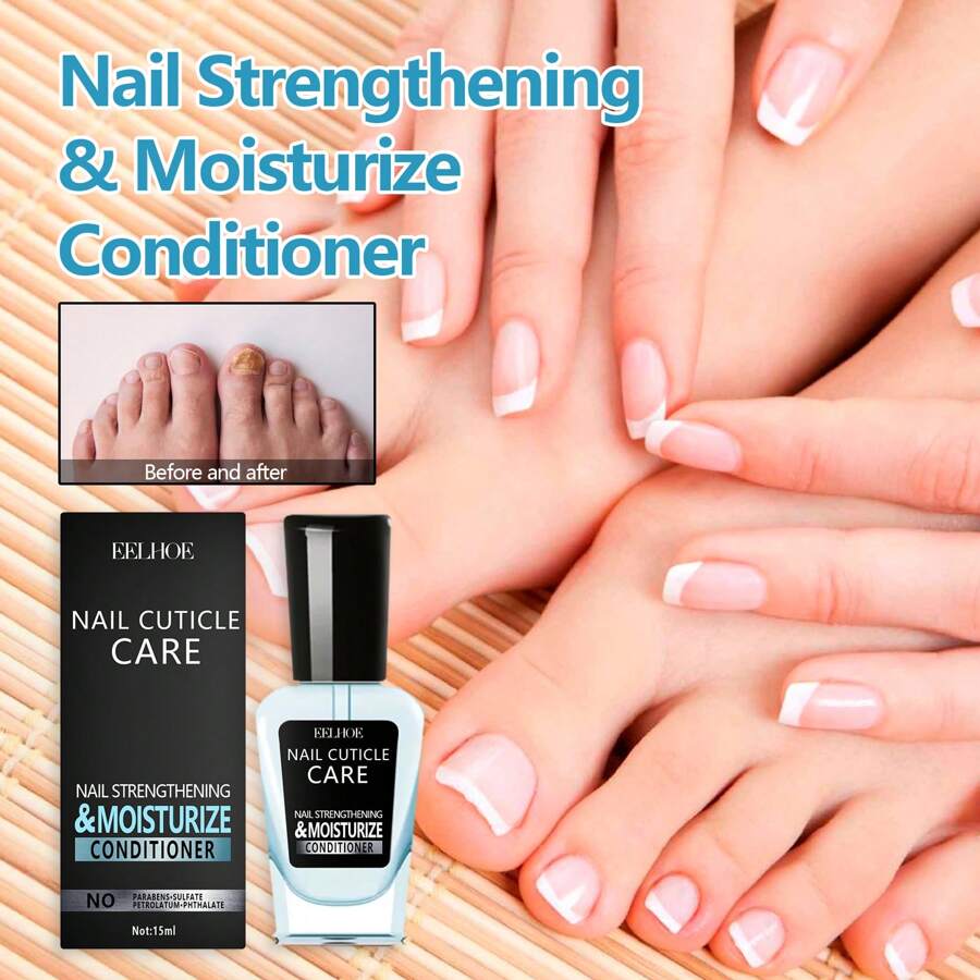 指甲按压式指甲修复液，用于修复破裂、分裂、变色的指甲和增厚的指甲护理 - 彩色 - 查看 1