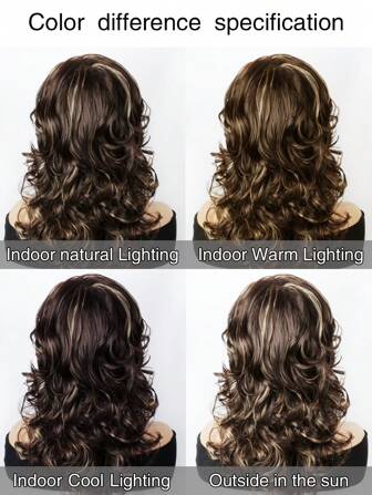 長款卷人造假髮帶劉海