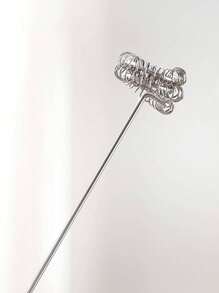 Electric Egg Beater, Coffee Milk Frother, Requires 2 Pieces Of 5th Battery - Multicolor - View 6