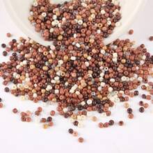 1000入組3mm多色玻璃種子珠,適合女性手工製作珠寶首飾,diy手鐲和項鍊 - 彩色 - 查看 6
