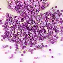 1000入組3mm多色玻璃種子珠,適合女性手工製作珠寶首飾,diy手鐲和項鍊 - 彩色 - 查看 5