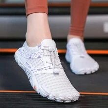 女士休閒室內健身鞋,涉水鞋,溪流鞋 - 白色 - 查看 5