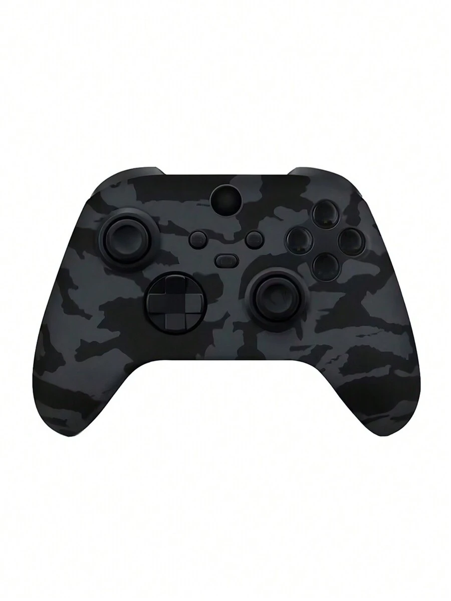 1 Pièce Peau En Silicone Camouflage, Accessoire De Jeu, Couverture Anti-poussière, Étui De Protection Étanche Par Transfert D'eau, Compatible Avec La Manette Xboxone Série S