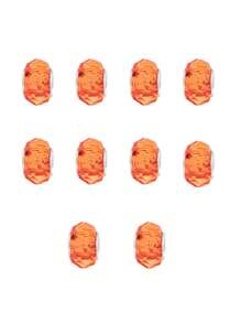 10入組女性日常配件,多色切割珠子適用於diy手鍊、項鍊、吊墜製作 - 串珠 - 查看 11