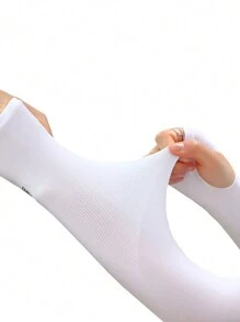 防曬抗UV 1入組袖套護臂套，冰絲防UV手套，適用於騎行、跑步、射擊、登山等運動 - 彩色 - 查看 5