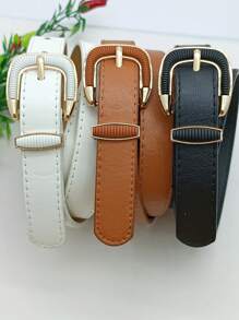 Women Belts - 白色 - 查看 4