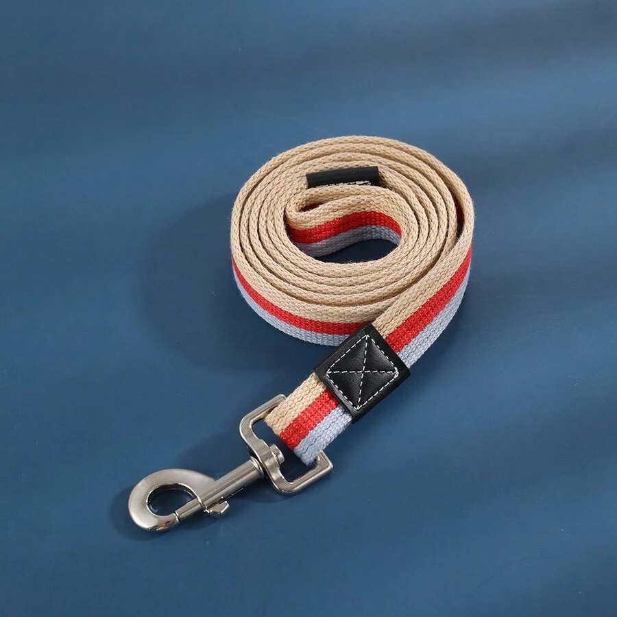 寵物帆布牽引繩 狗狗牽引繩 狗狗牽引繩 狗狗牽引繩 狗狗牽引繩 狗狗牽引繩 - 紅色 - 查看 1