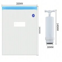 3d Printer Pla Filament Abs Tpu Petg Material Moisture-Proof Dustproof Vacuum Compression Storage Bag With Pump - White - View 2