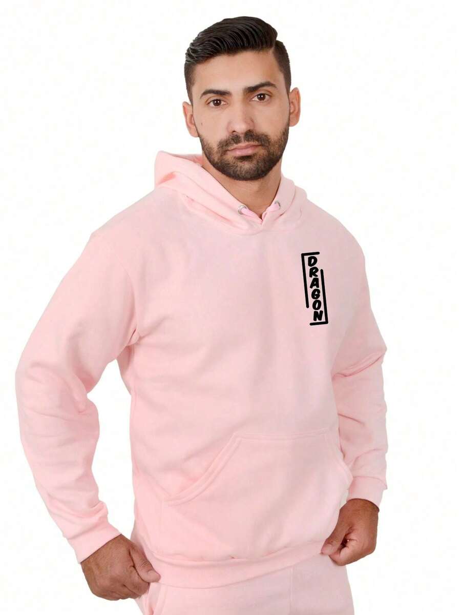 Men Winter Coats - Màu Hồng baby - Xem 1